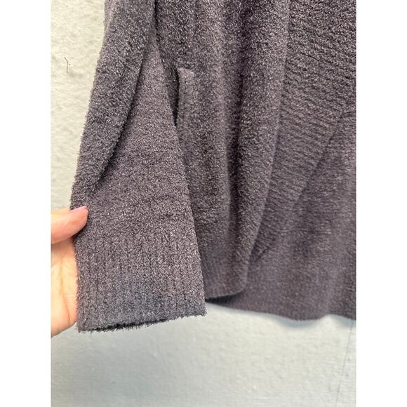 Barefoot Dreams CozyChic Lite Circle Cardigan In Pacific Blue M - Picture 3 of 5